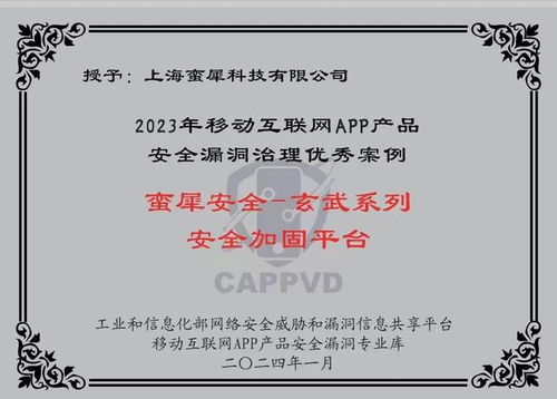 蠻犀安全榮譽入選CAPPVD漏洞庫技術支撐單位，共筑工業互聯網數據服務安全防線